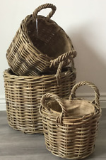 Rattan log aufbewahrung gebraucht kaufen  Versand nach Germany