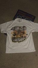 Camiseta Travis Scott Utopia Album Tour Skitzo Circus Maximus 2023 branca tamanho GG comprar usado  Enviando para Brazil