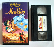 Vhs aladdin film usato  Ferrara