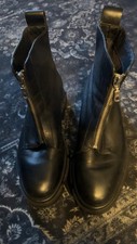 Black leather front for sale  UK