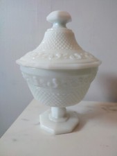 Bonbonniere drageoir opaline d'occasion  Lille-