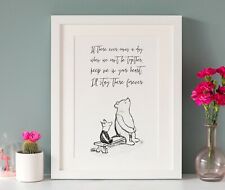 Winnie pooh quote for sale  STOURBRIDGE