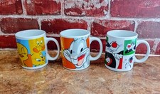 Conjunto Vintage Lote de 3 Canecas Looney Tunes Tweety Bird Bugs Bunny Sylvester Cat comprar usado  Enviando para Brazil