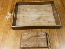 Wooden serving tray for sale  Erie