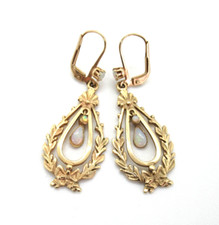 Traum jugendstil hängeohrring gebraucht kaufen  Olfen