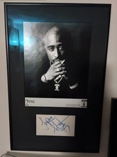 Tupac 2pac signed for sale  Billerica