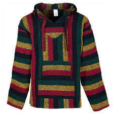 🔥 Autêntico Moletom com Capuz Mexicano Baja – Mistura Rasta - Chill & Adventure Wear! 🔥, usado comprar usado  Enviando para Brazil