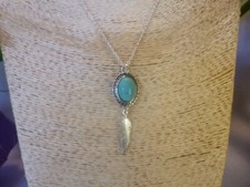 Turquoise silver feather for sale  Salt Lake City