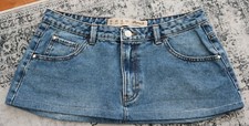 Denim micro mini for sale  CHATHAM
