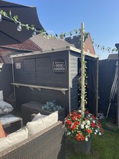 Garden 8x6 foot for sale  DERBY