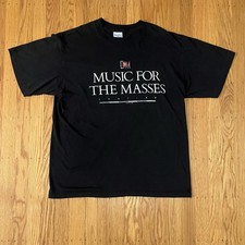 Camiseta Vintage 1987 Depeche Mode Music For The Masses Tour Anos 80 GG comprar usado  Enviando para Brazil