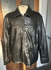 Chaps black leather for sale  HULL