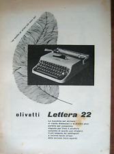 Pubblicita olivetti lettera usato  San Giovanni la Punta