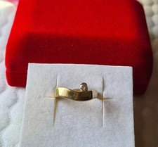 Ring 333er gelbgold gebraucht kaufen  Roßwein