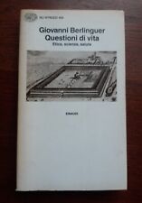 Giovanni berlinguer questioni usato  Milano