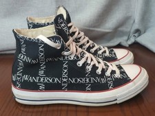 Usado,  Converse X JW Anderson Black Chuck 70 Hi Masculino 10.5 Grade Lona Estampa Total comprar usado  Enviando para Brazil