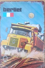 Berliet plaque métallique d'occasion  Tresques