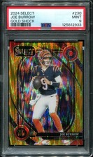 Camiseta 2024 Joe Burrow Panini Select Gold Shock 9/10 #230 Bengals PSA 9 #! comprar usado Camiseta 2024 Joe Burrow Panini Select Gold Shock 9/10 #230 Bengals PSA 9 #! comprar usado  Enviando para Brazil
