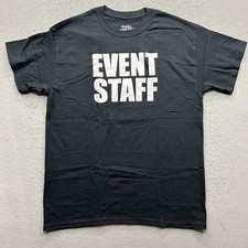 Camiseta masculina Event Staff Feelin Good Tees tamanho grande preta manga curta comprar usado Camiseta masculina Event Staff Feelin Good Tees tamanho grande preta manga curta comprar usado  Enviando para Brazil