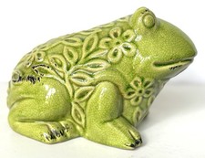 Frog figurine ceramic for sale  Acworth