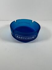 Babycham blue glass for sale  WORTHING