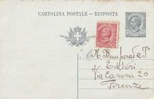 1922 cartolina perfin usato  Usmate Velate