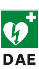 Cartello defibrillatore cartel usato  Roma