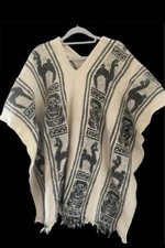 Alpaca wool poncho for sale  MORECAMBE