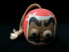 P0203 / Cerâmica / Sino Estilo DARUMA OKIMONO /Antigo Japonês comprar usado  Enviando para Brazil