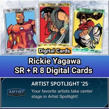 Topps Marvel Collect Artist Spotlight 25 Rickie Yagawa SR+R 8 cards, usado comprar usado Topps Marvel Collect Artist Spotlight 25 Rickie Yagawa SR+R 8 cards, usado comprar usado  Enviando para Brazil
