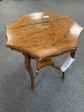 Antique octagonal inlaid for sale  RUGBY