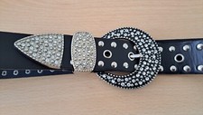 Gürtel damen schwarz gebraucht kaufen  Erftstadt