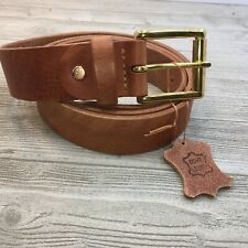 Rindleder gürtel braun gebraucht kaufen  Berlin