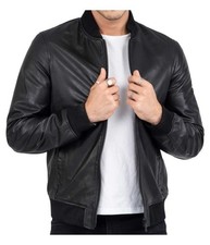 Jaqueta masculina de couro comprar usado  Enviando para Brazil