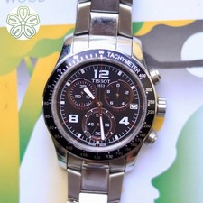 RARO TISSUE V8 cronógrafo taquímetro mostrador preto relógio masculino vestido vintage comprar usado RARO TISSUE V8 cronógrafo taquímetro mostrador preto relógio masculino vestido vintage comprar usado  Enviando para Brazil