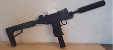 Uzi Cosplay Gun, Impresso em 3D, Retro SMG Prop, Display Gamer, Acessório de Fantasia comprar usado  Enviando para Brazil