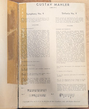Gustav mahler symphony for sale  BRADFORD