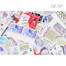 Lot 100 timbres d'occasion  Brignais