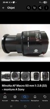 Minolta macro 2.8 d'occasion  Vannes