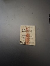 Ddr fahrkarte bahn gebraucht kaufen  Stollberg, Niederdorf