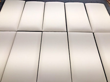 10 painéis tamanhos 7,8" x 15,7" cabeceira branca estofada painéis de parede, casca e st, usado comprar usado  Enviando para Brazil