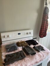 Vintage wool fabric for sale  Clinton