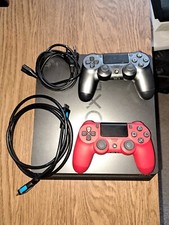 Usado, Playstation 4 Ps4 Konsole Slim - Modell Cuh-2216B 1Tb In Schwarz 2 Controller + comprar usado  Enviando para Brazil