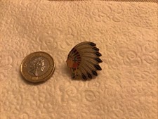 Indian metal pin for sale  BURY