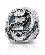 ¡Pedido anticipado! Anillo edición limitada Philadelphia Eagles Super Bowl LIX segunda mano  Embacar hacia Mexico