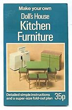 Usado, Make Your Own Dolls House Kitchen Furniture, Andrew Calder, Used; Good Book segunda mano  Embacar hacia Argentina