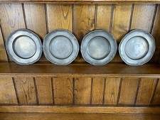 Scalloped edge pewter for sale  STOWMARKET