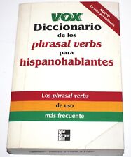 Vox Diccionario De Los Phrasal Verbs Para Hispanohablantes (Paperback 2004) comprar usado  Enviando para Brazil