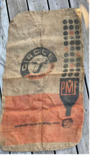 Vtg circle burlap for sale  Burlington