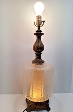 Vintage clear crackle for sale  Arlington